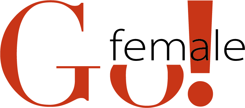 Logo Go-female schwarz